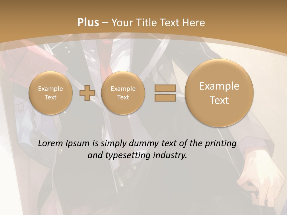 A Man In A Suit And Tie Sitting On A Window Sill PowerPoint Template