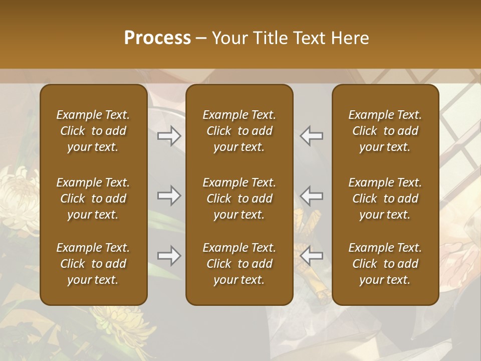 A Woman With Blue Hair Is Sitting In Front Of A Potted Plant PowerPoint Template