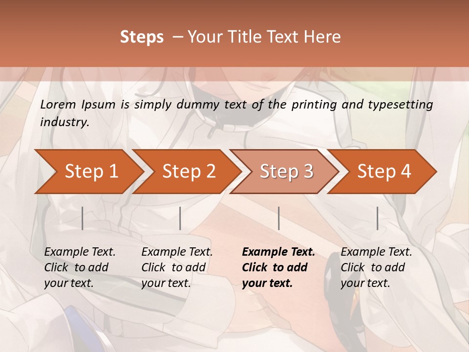 A Couple Of People Sitting Next To Each Other PowerPoint Template