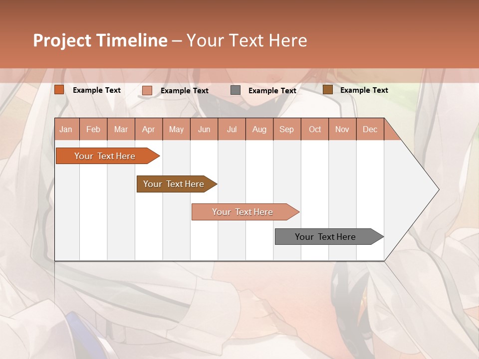 A Couple Of People Sitting Next To Each Other PowerPoint Template