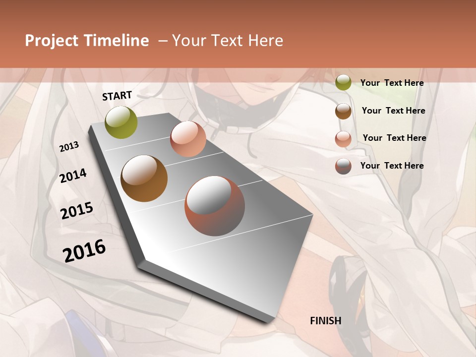 A Couple Of People Sitting Next To Each Other PowerPoint Template