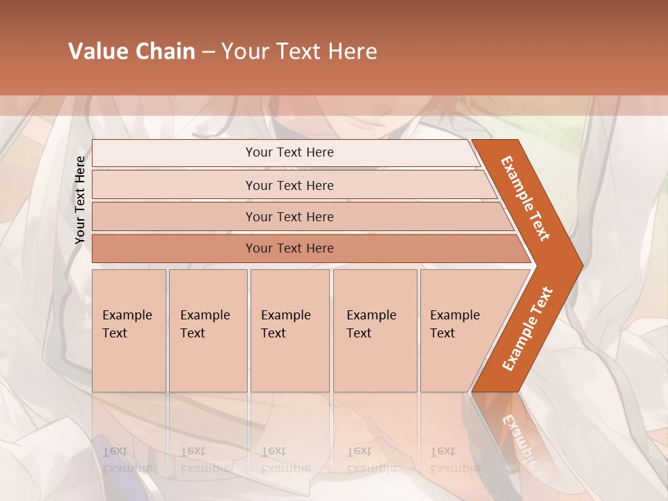A Couple Of People Sitting Next To Each Other PowerPoint Template