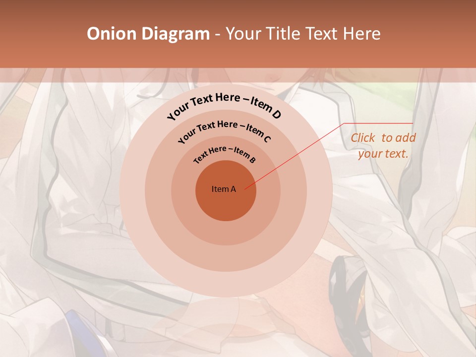 A Couple Of People Sitting Next To Each Other PowerPoint Template