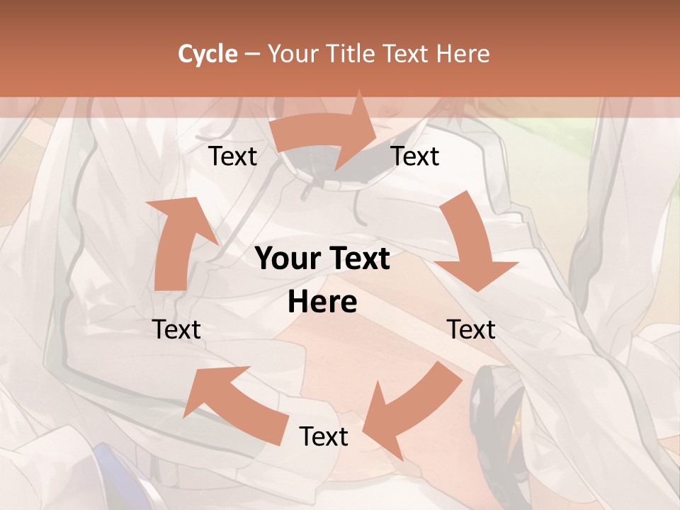 A Couple Of People Sitting Next To Each Other PowerPoint Template