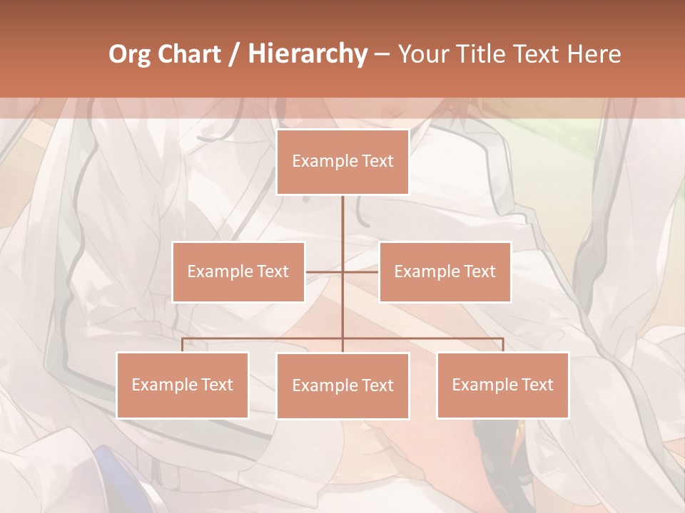 A Couple Of People Sitting Next To Each Other PowerPoint Template