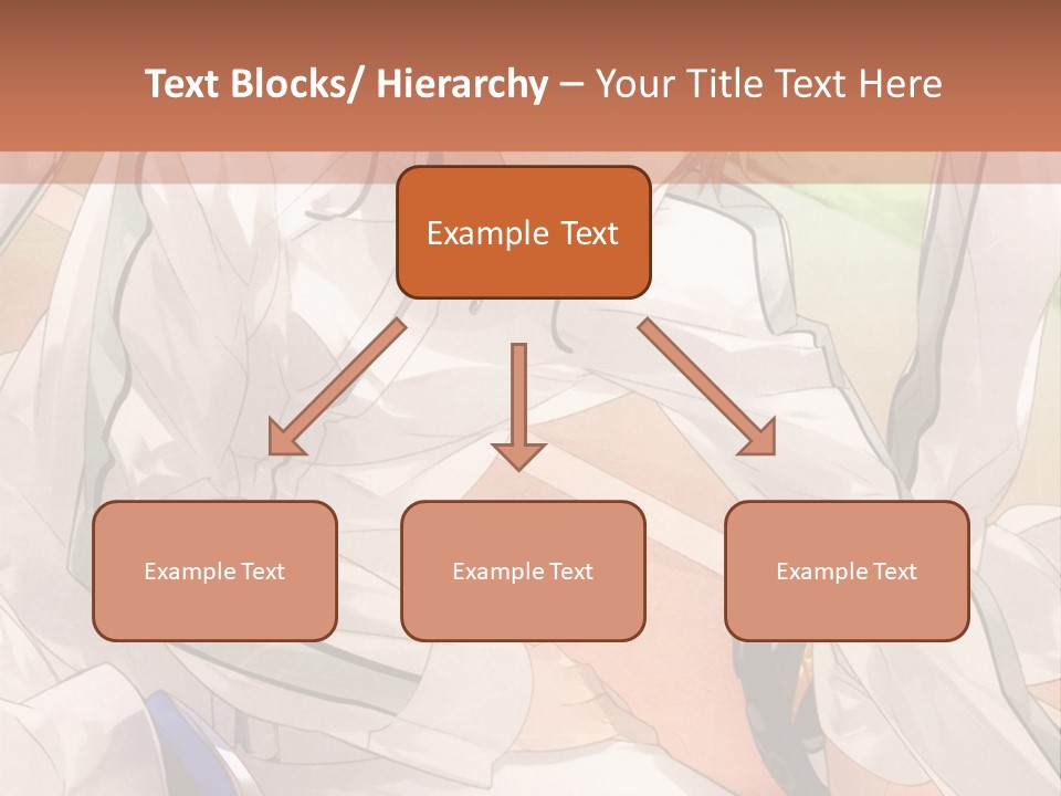 A Couple Of People Sitting Next To Each Other PowerPoint Template