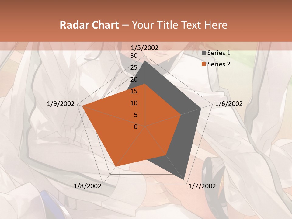 A Couple Of People Sitting Next To Each Other PowerPoint Template