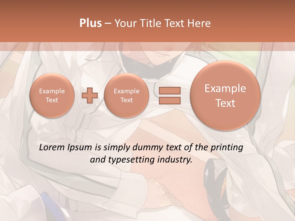 A Couple Of People Sitting Next To Each Other PowerPoint Template