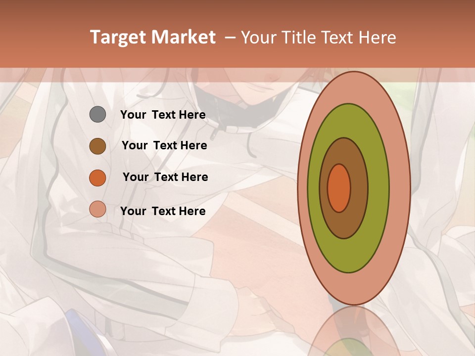 A Couple Of People Sitting Next To Each Other PowerPoint Template