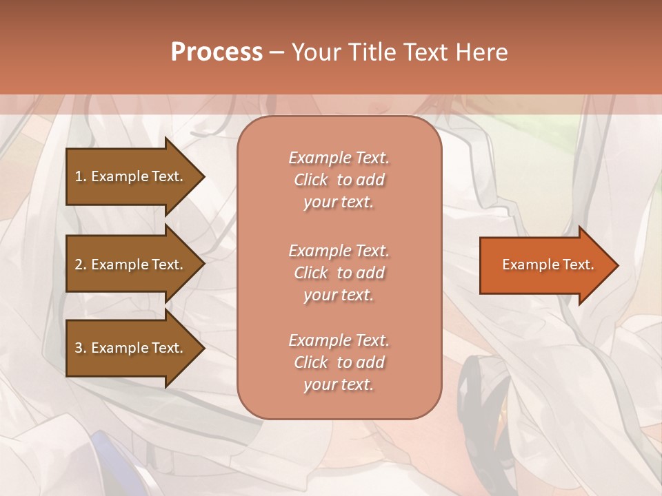 A Couple Of People Sitting Next To Each Other PowerPoint Template