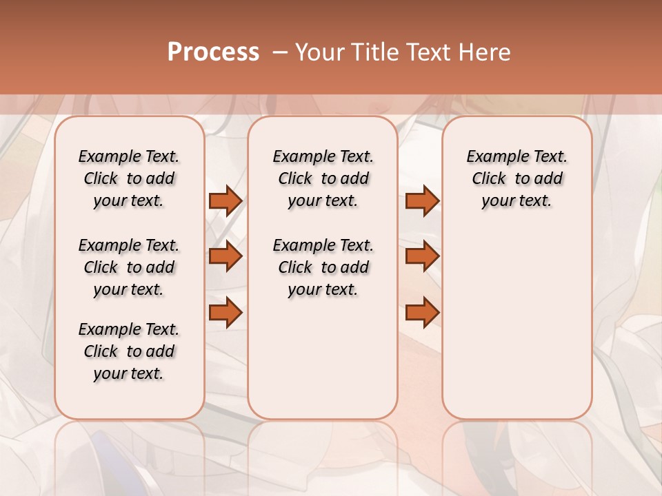 A Couple Of People Sitting Next To Each Other PowerPoint Template