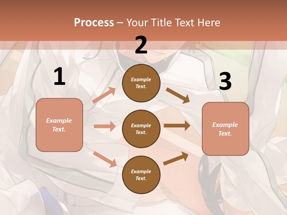 A Couple Of People Sitting Next To Each Other PowerPoint Template