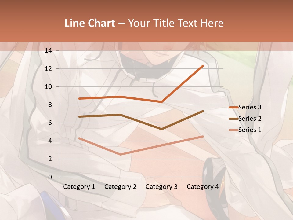 A Couple Of People Sitting Next To Each Other PowerPoint Template