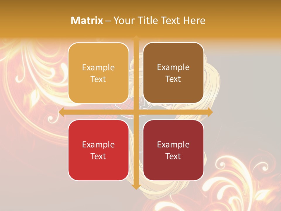 A Woman With Long Blonde Hair Is Standing In Front Of A Red Background PowerPoint Template