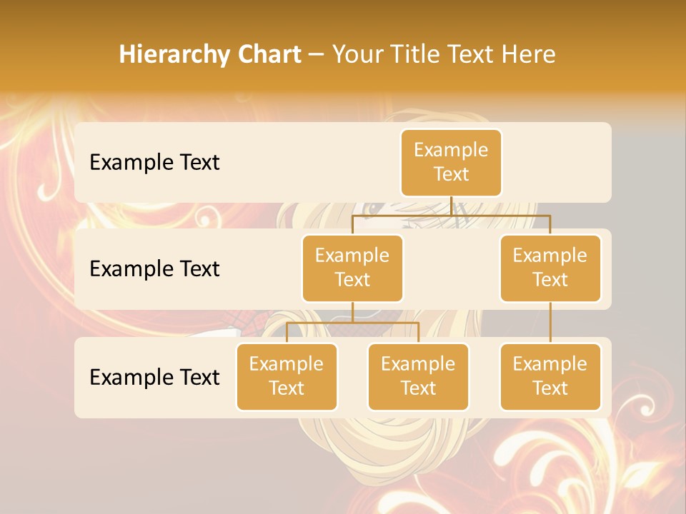 A Woman With Long Blonde Hair Is Standing In Front Of A Red Background PowerPoint Template
