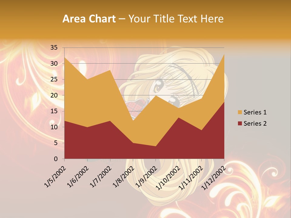 A Woman With Long Blonde Hair Is Standing In Front Of A Red Background PowerPoint Template