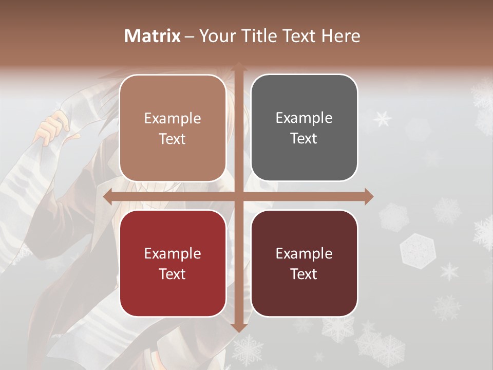 A Anime Character With A Sword In His Hand PowerPoint Template