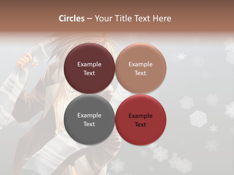 A Anime Character With A Sword In His Hand PowerPoint Template