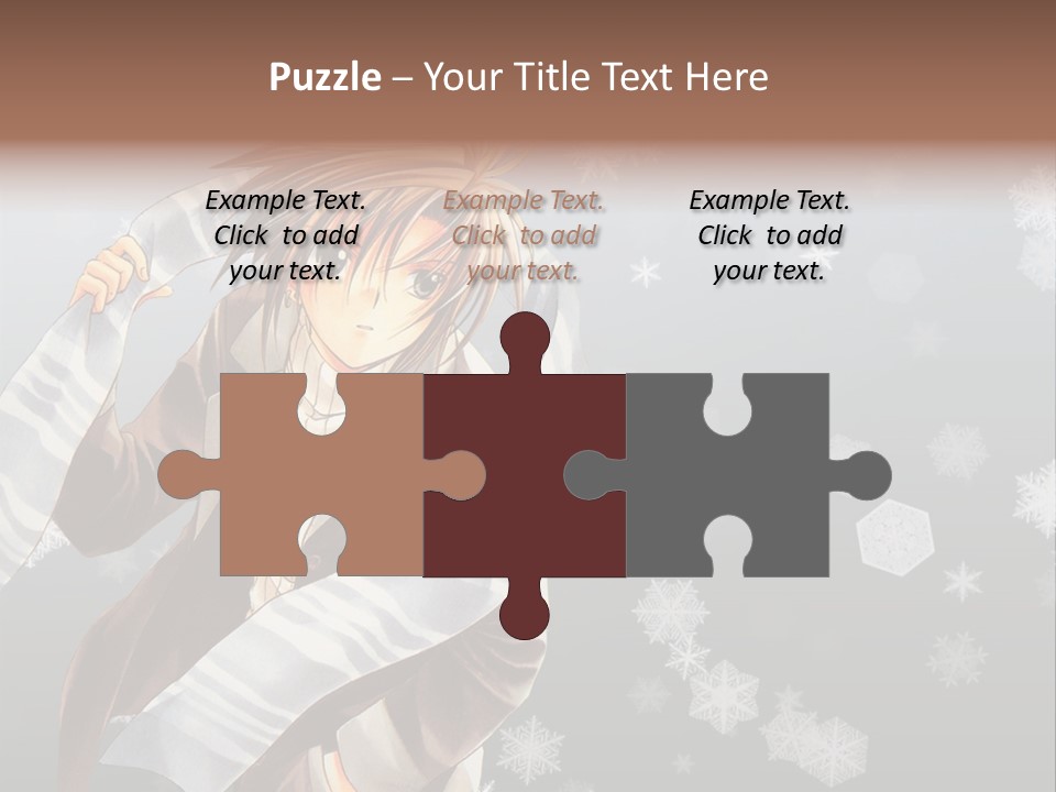 A Anime Character With A Sword In His Hand PowerPoint Template