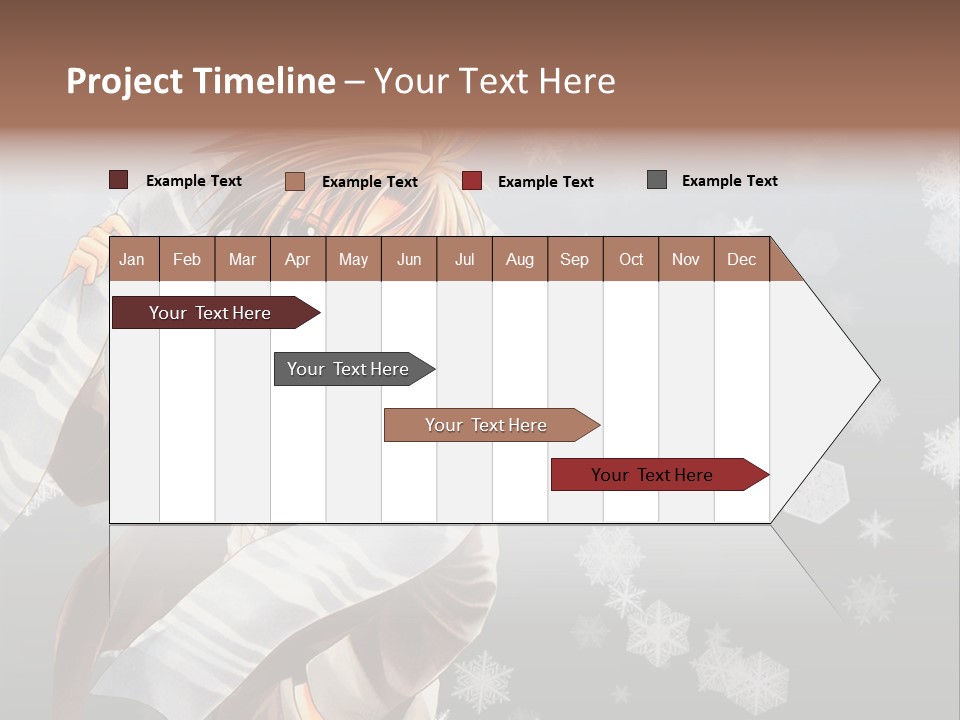 A Anime Character With A Sword In His Hand PowerPoint Template