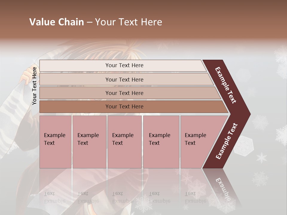 A Anime Character With A Sword In His Hand PowerPoint Template