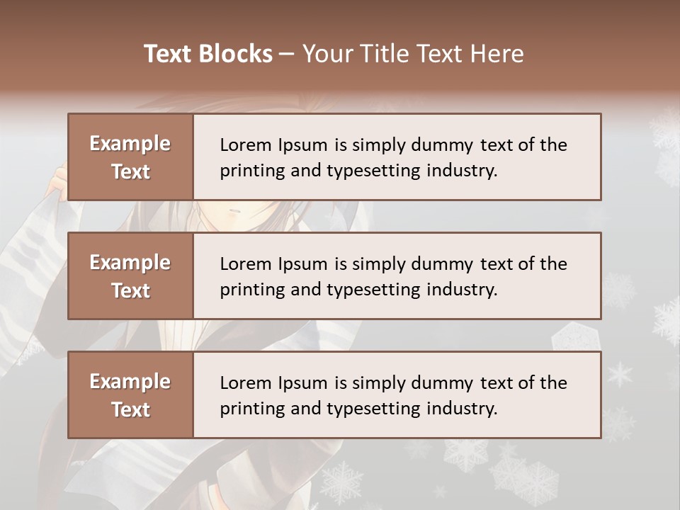 A Anime Character With A Sword In His Hand PowerPoint Template