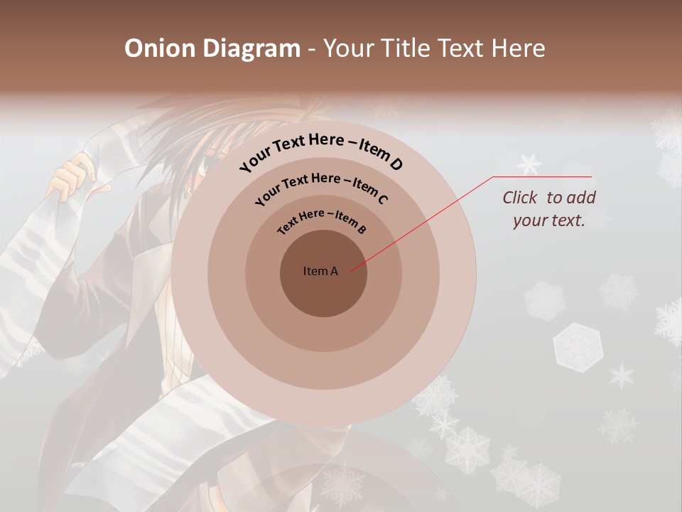 A Anime Character With A Sword In His Hand PowerPoint Template