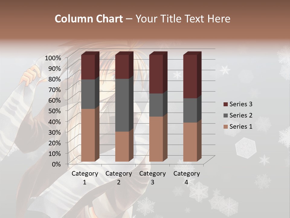 A Anime Character With A Sword In His Hand PowerPoint Template