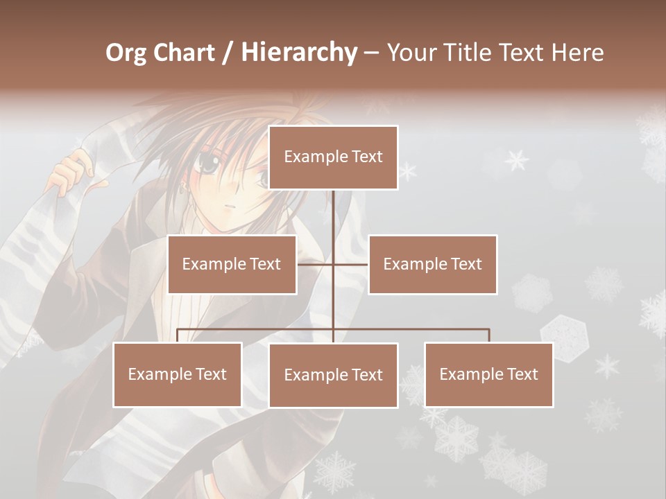 A Anime Character With A Sword In His Hand PowerPoint Template