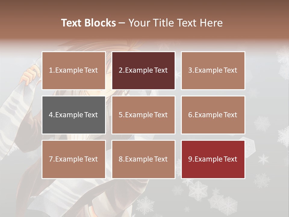 A Anime Character With A Sword In His Hand PowerPoint Template