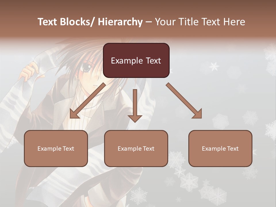 A Anime Character With A Sword In His Hand PowerPoint Template