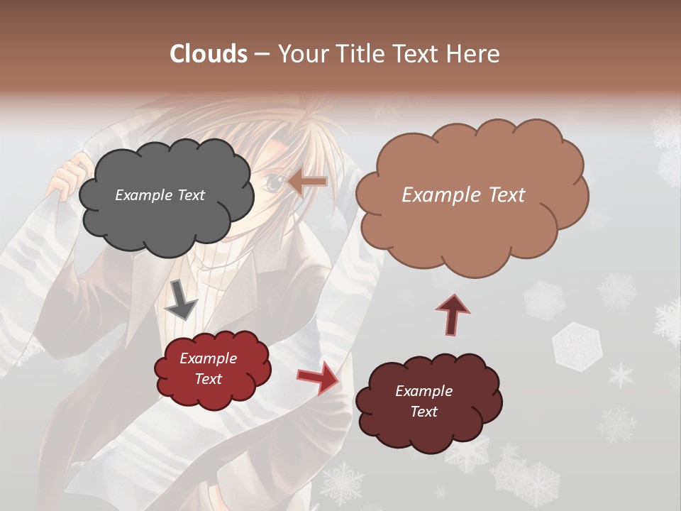 A Anime Character With A Sword In His Hand PowerPoint Template