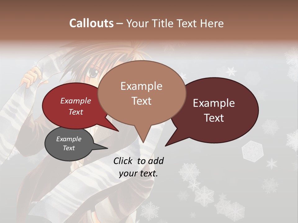 A Anime Character With A Sword In His Hand PowerPoint Template