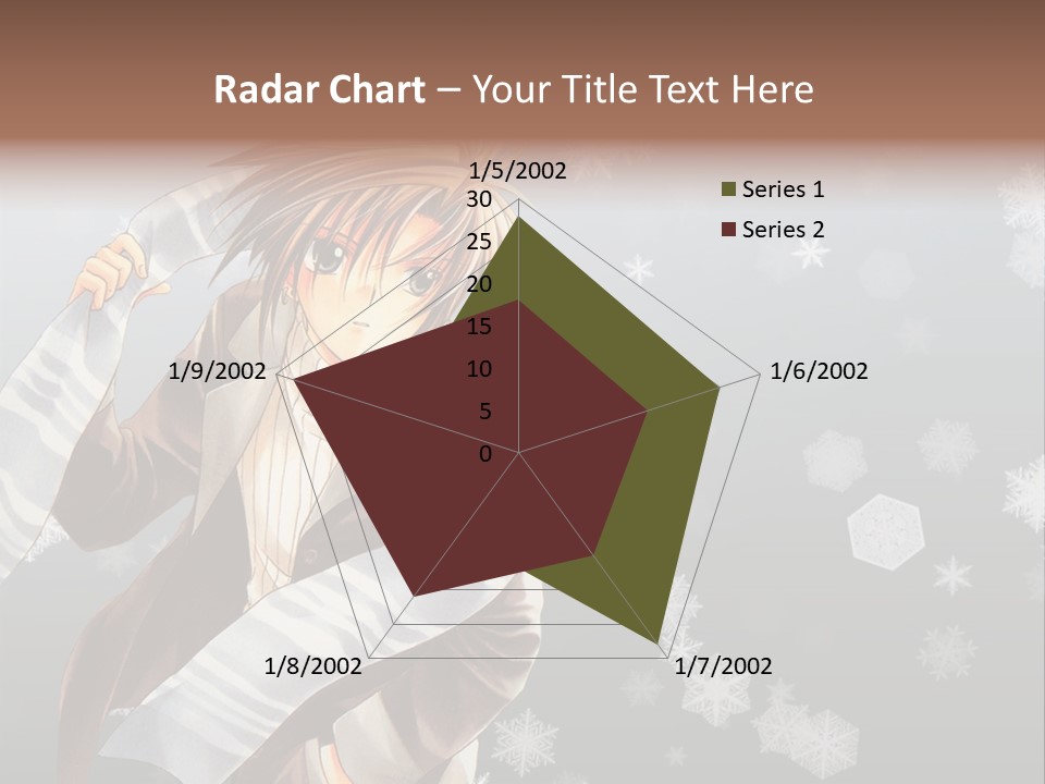 A Anime Character With A Sword In His Hand PowerPoint Template