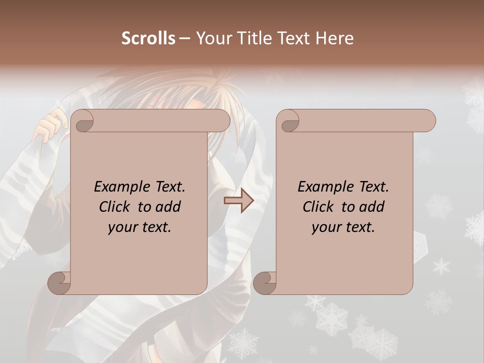 A Anime Character With A Sword In His Hand PowerPoint Template