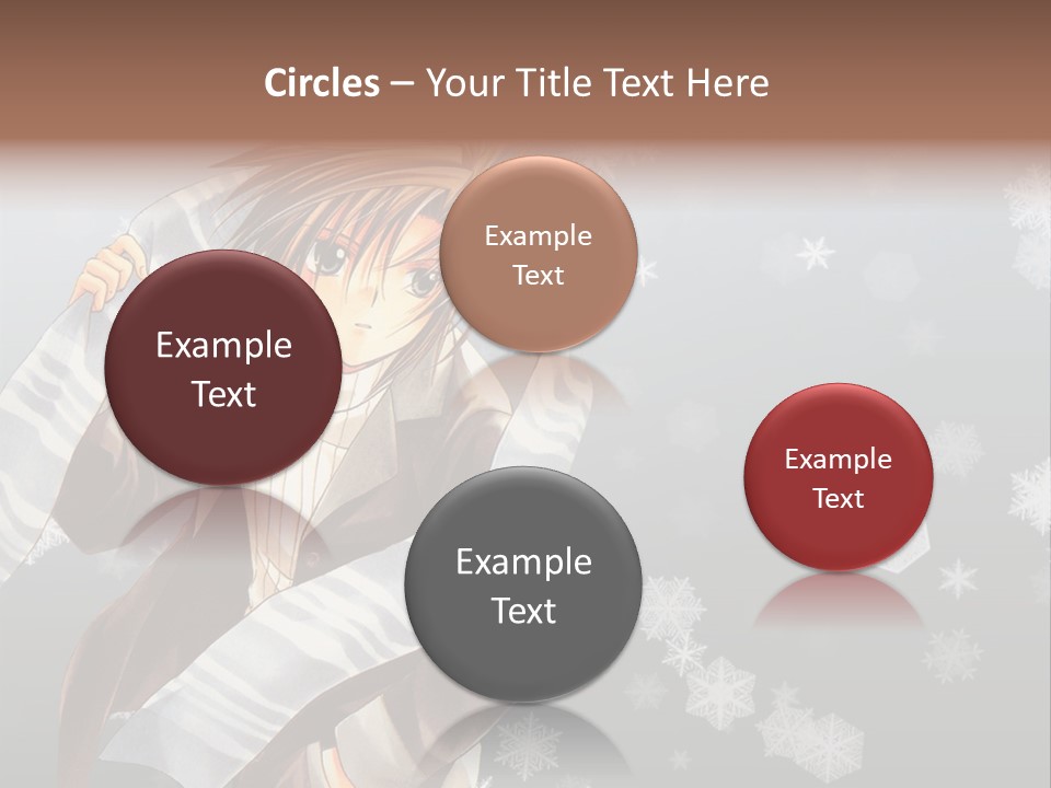 A Anime Character With A Sword In His Hand PowerPoint Template