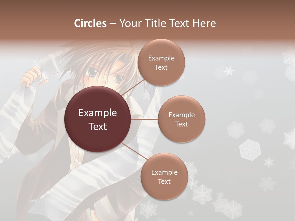 A Anime Character With A Sword In His Hand PowerPoint Template