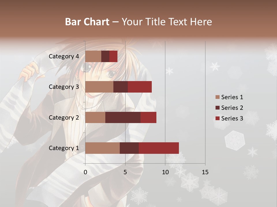 A Anime Character With A Sword In His Hand PowerPoint Template