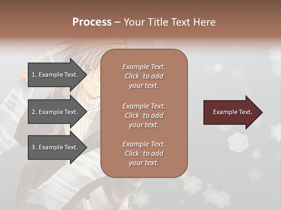 A Anime Character With A Sword In His Hand PowerPoint Template
