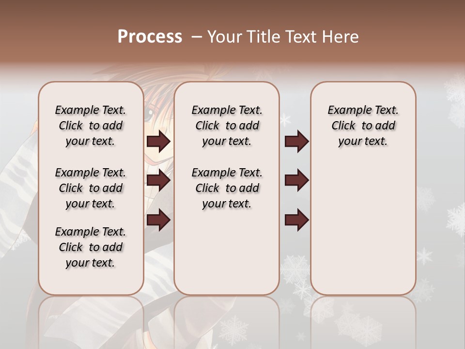 A Anime Character With A Sword In His Hand PowerPoint Template