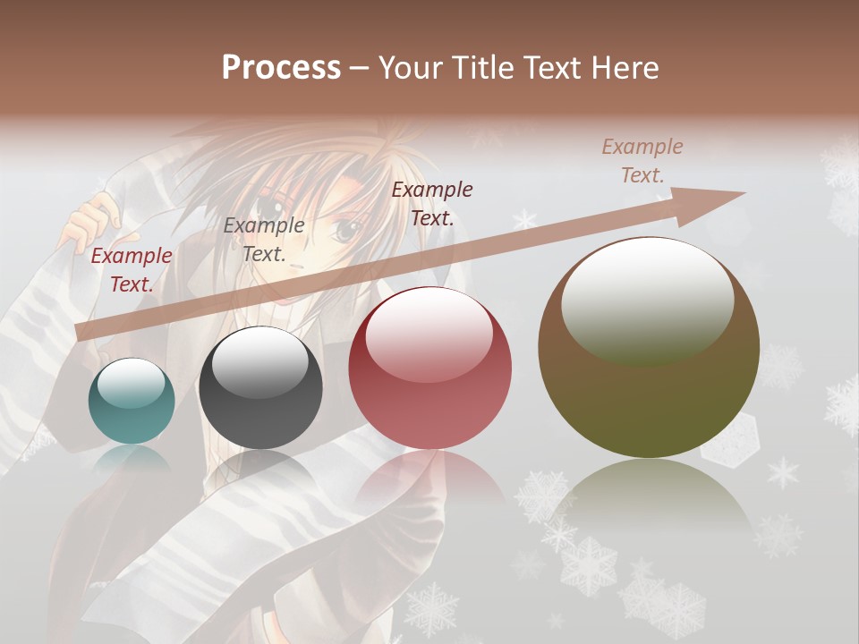 A Anime Character With A Sword In His Hand PowerPoint Template