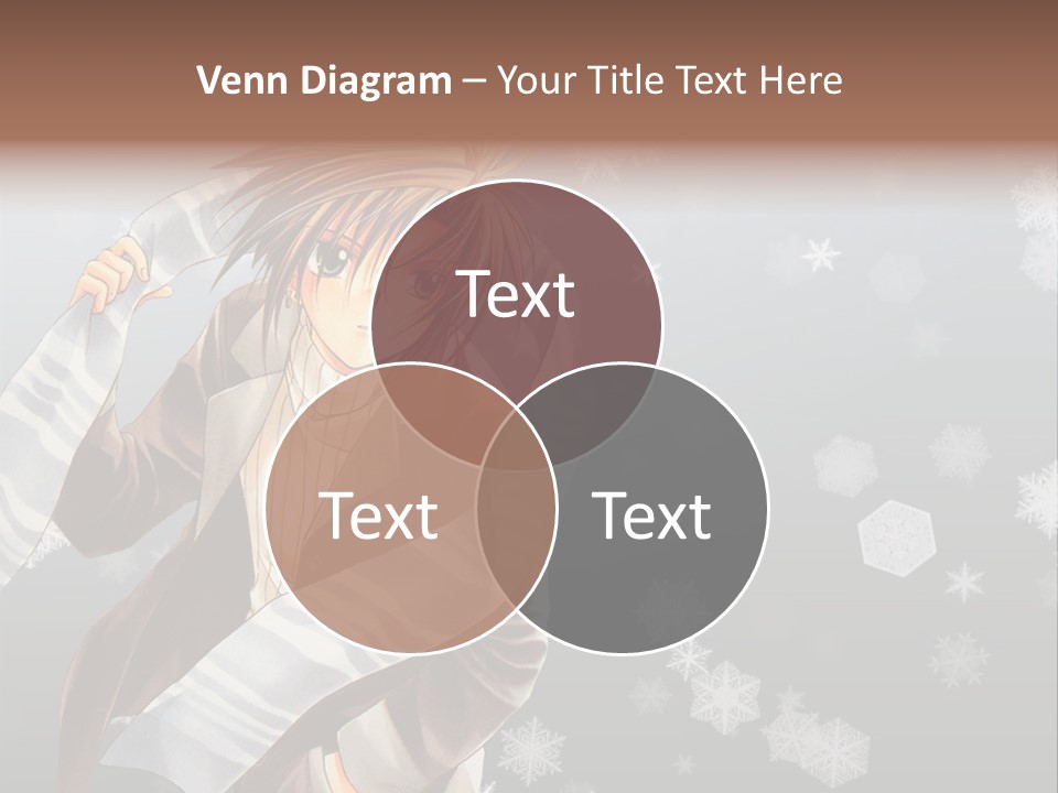 A Anime Character With A Sword In His Hand PowerPoint Template