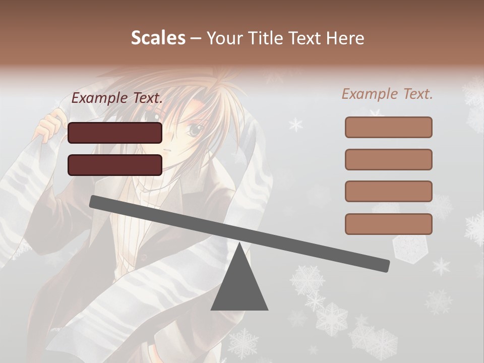A Anime Character With A Sword In His Hand PowerPoint Template