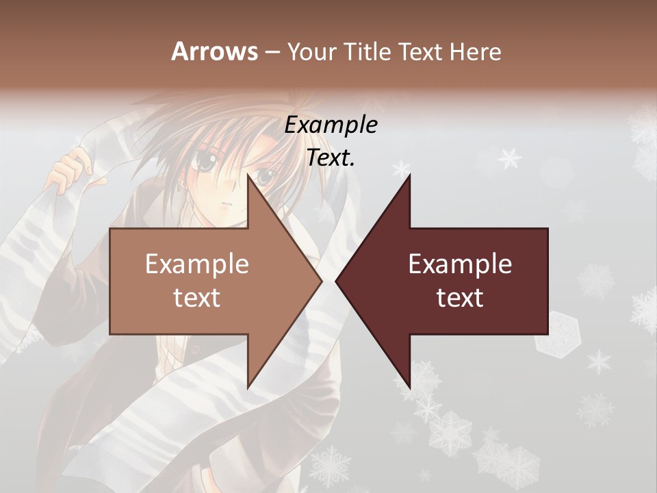 A Anime Character With A Sword In His Hand PowerPoint Template