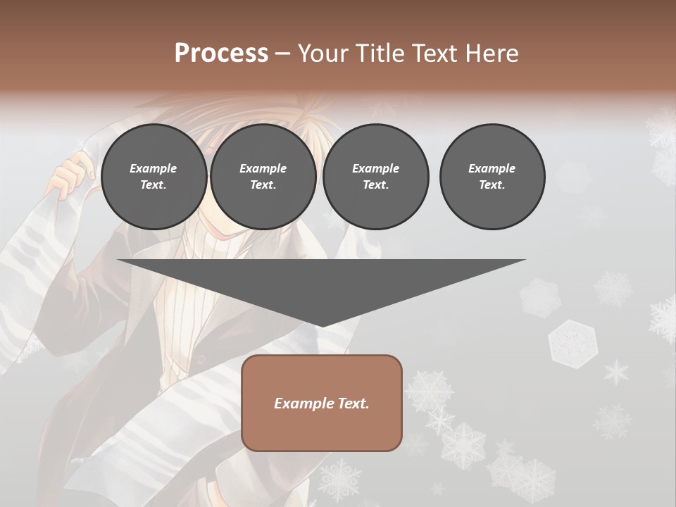 A Anime Character With A Sword In His Hand PowerPoint Template
