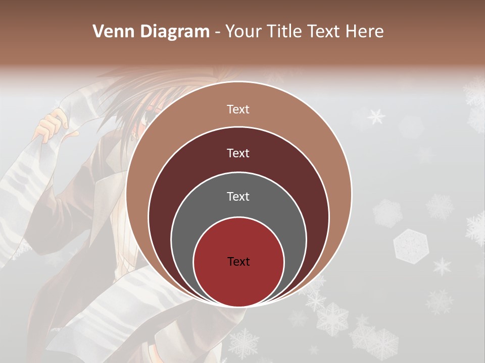 A Anime Character With A Sword In His Hand PowerPoint Template