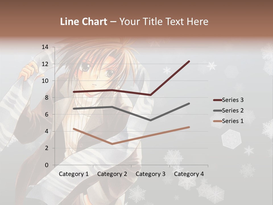 A Anime Character With A Sword In His Hand PowerPoint Template