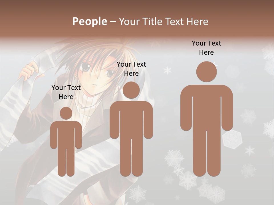 A Anime Character With A Sword In His Hand PowerPoint Template