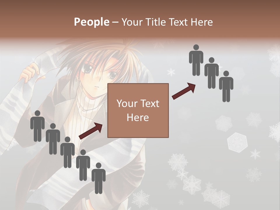 A Anime Character With A Sword In His Hand PowerPoint Template