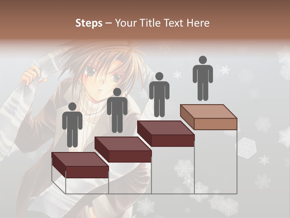 A Anime Character With A Sword In His Hand PowerPoint Template
